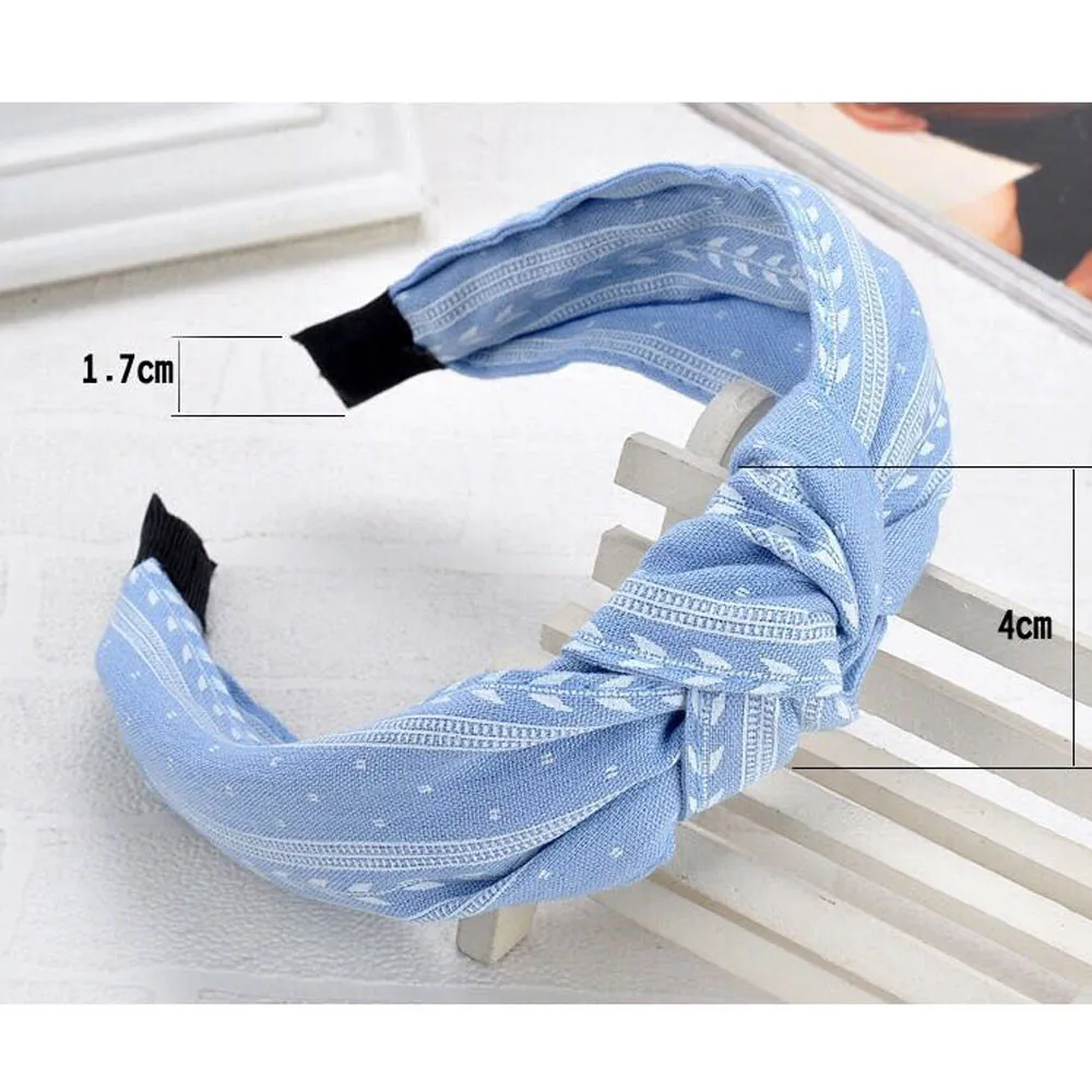 2019 Fashion Bow Knot Hairband Women Hair Head Hoop Simple Sweet Girls @A | Ties