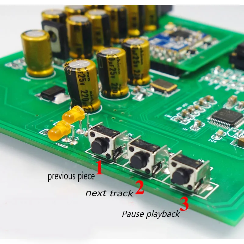 

KYYSLB DC12V Amplifier CSR8675 Bluetooth 5.0 Decoder DAC Support APTX HD AK4493EQ Super ES9038 All Aluminum Finished Machine