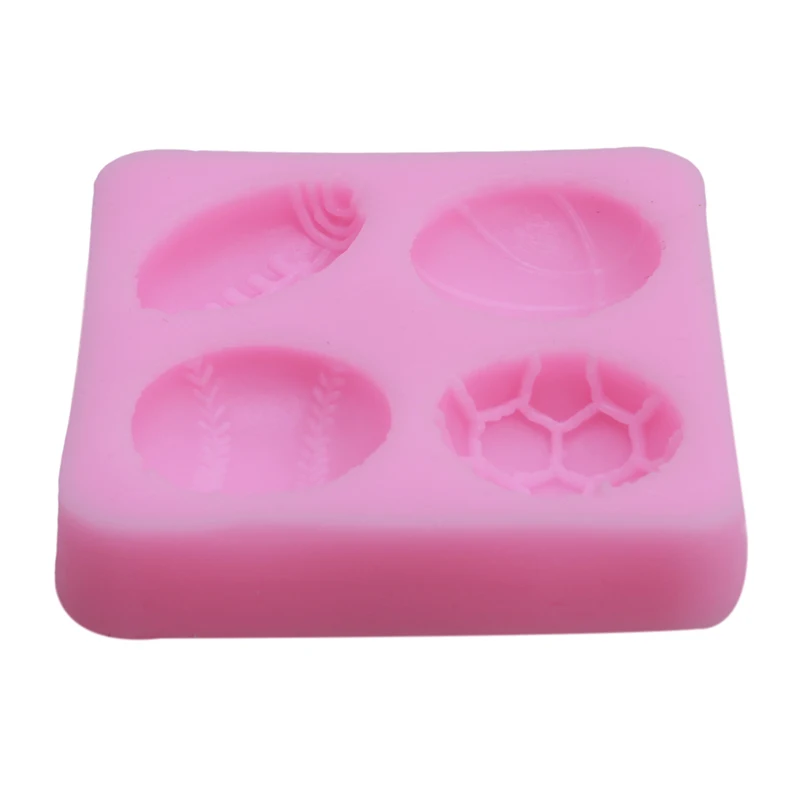 1 шт. силиконовая форма Футбольная для украшения торта сахарный шоколадный