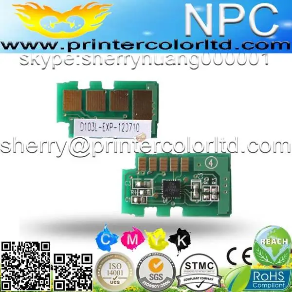 Чип для Samsung MLT D 1033 S D1032 ML 2950NDR SCX4727FD МЛ 2950 ND 4726 FN 1033L MLTD 103 XLS ELS УВИДЕТЬ XAA ксерокс|chip