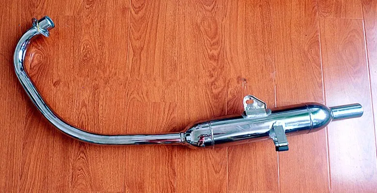 GN Ретро ремонт выхлопной трубы мотоцикла винтажная модификация