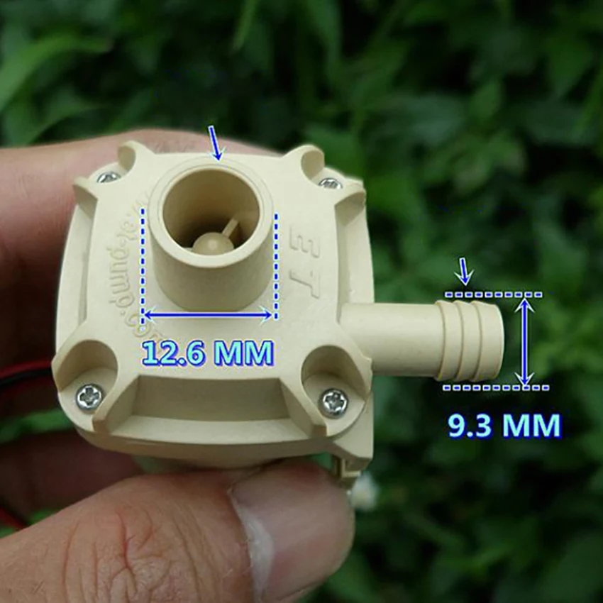 DC безщеточный Водяной насос DC12 24V 0.12A 0.25A звука высокая эффективность большой