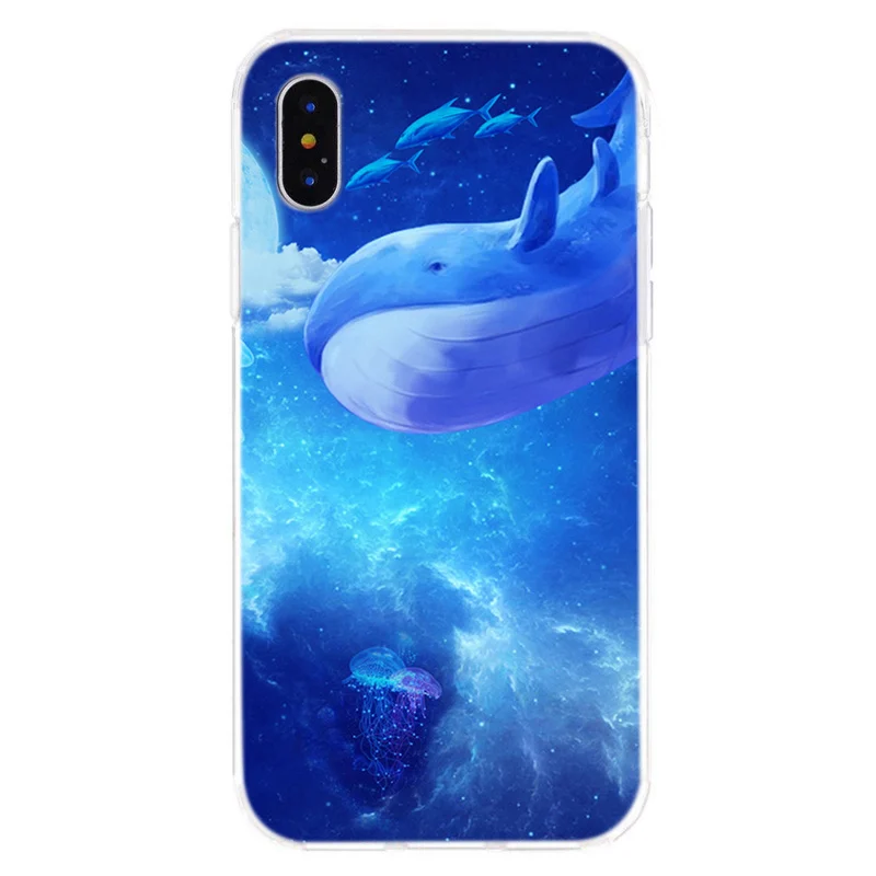 Мягкий силиконовый чехол из ТПУ С Рисунком бабочки одуванчика для iPhone6 7 8 plus XS Max X