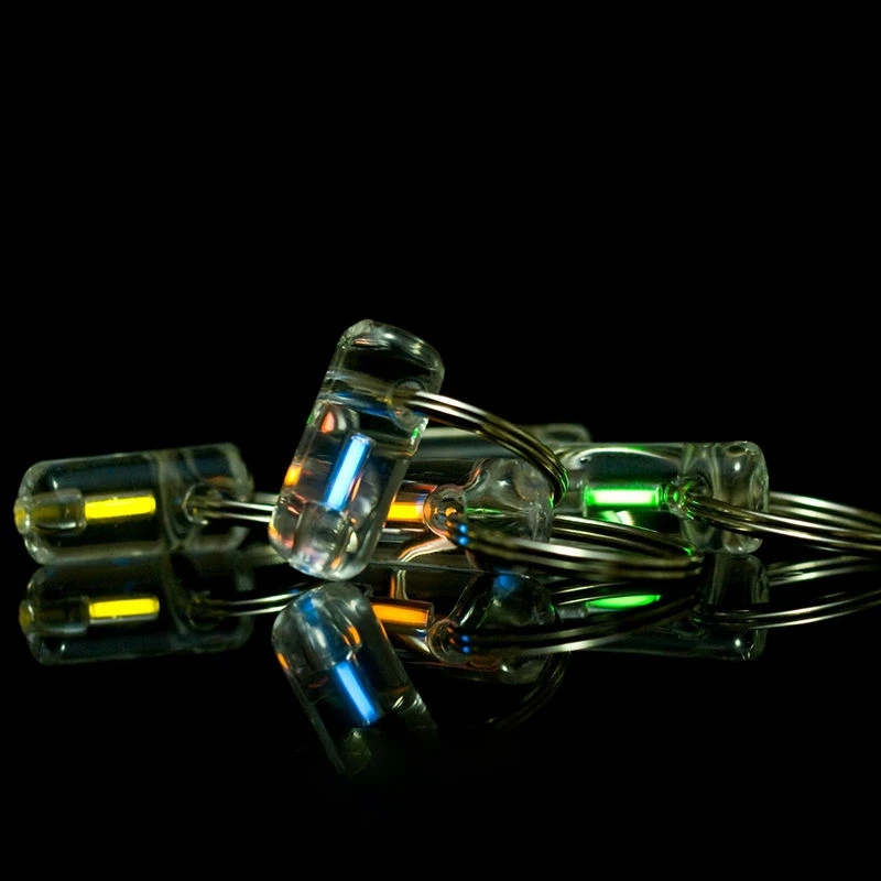 25 лет без энергии самосветящийся Тритиевый флуоресцентный брелок автомобильный