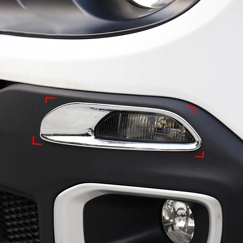 Абс хромированная Защитная панель для переднего и Запуск поворотник позиции