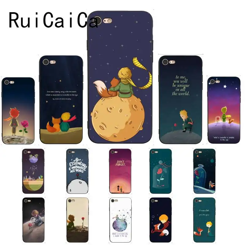 Ruicaica Маленький принц Новинка Fundas мультфильм лиса шаблон мягкий чехол для
