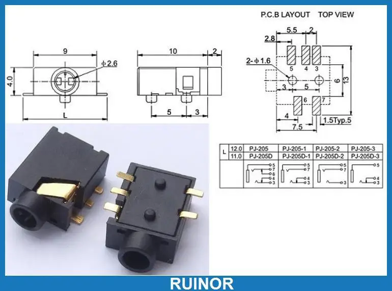 500 шт 5 PIN 2 мм разъем стерео аудио PCB SMD для наушники гарнитура|smd pcb|smd 50 50smd audio jack |
