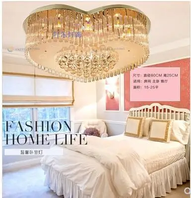 Освещение для гостиной атмосферный светодиодный хрустальный потолочный