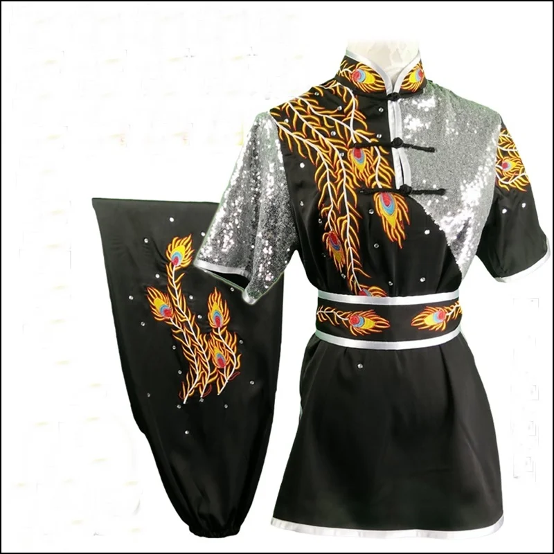 Униформа Wushu одежда высокого качества вышитая кунг-фу для боевых искусств