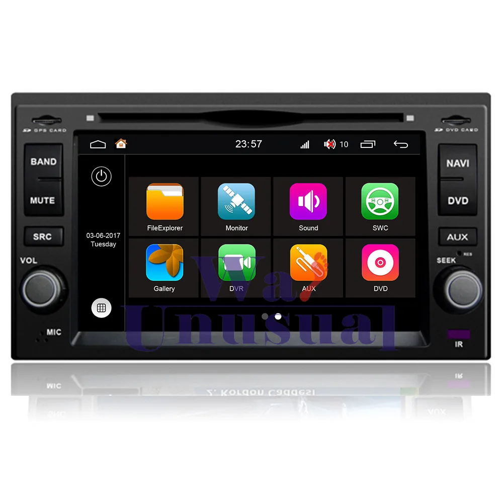 Wanuary 7 &quotWINCA S190 Android 1 четырехъядерный 2G + 16G Автомобильный мультимедийный плеер для