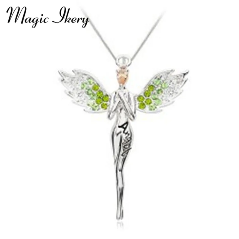 Женское ожерелье с ангельскими крыльями и перьями|designer jewelry|fashion jewelryjewelry design |