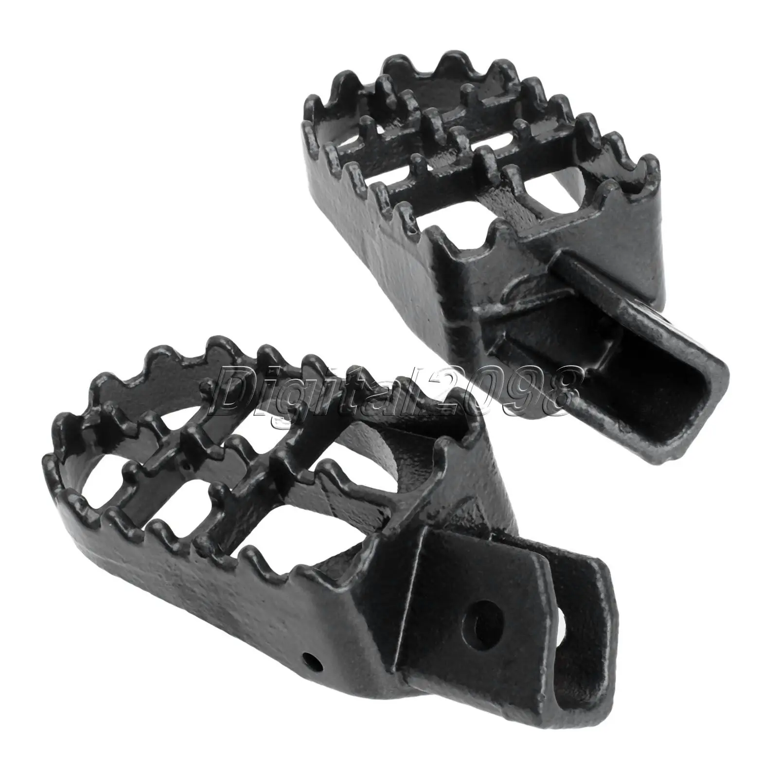 2 шт. мотоциклетные подножки стальные для гоночного велосипеда Yamaha PW50 PW80 круглый