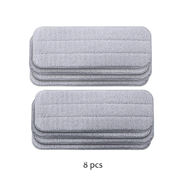 8pcs Xiaomi Deerma распылитель воды уборочная Швабра 360 Вращающийся ручной Mijia уборочный очиститель пыли Швабра умный дом продукт - Цвет: 8pcs
