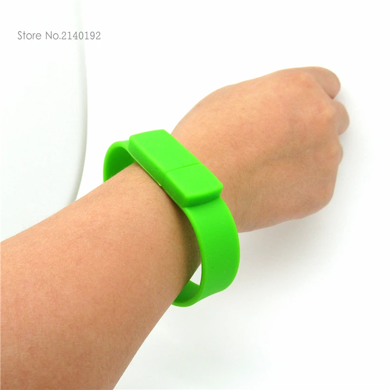 Силиконовый браслет с USB флэш-накопитель 4 ГБ 8 оперативной памяти 16 Гб встроенной
