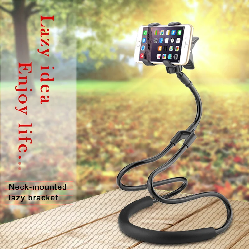 ! Универсальный держатель-подставка ACCEZZ Lazy для LG Samsung S9 S8 S7 NOTE 8 5 4 HTC Sony Nokia mi mix 2 s