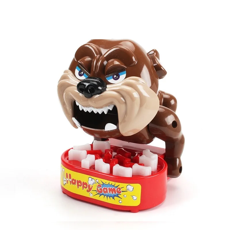 Bulldog Забавный бульдог Акула крокодил Рот стоматолога укус палец игра пират ведро хитрые пальцы игра Новинка игрушка интеллектуальная игра ребенок - Цвет: Bulldog