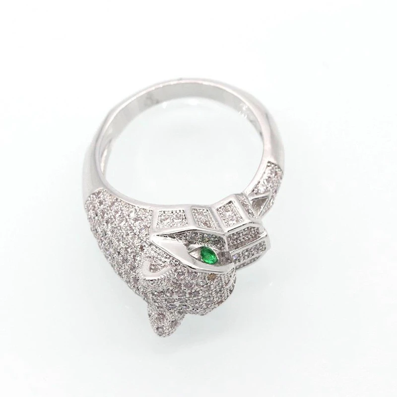 JINYAO модное романтическое женское ювелирное изделие с тигриным цирконием белое