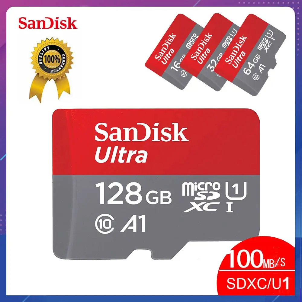 Оригинальный sandisk оптовая карты памяти 16 ГБ 32 64 128 microSD флэш карт уш 1 Dropshipping SDHC SDXC TF
