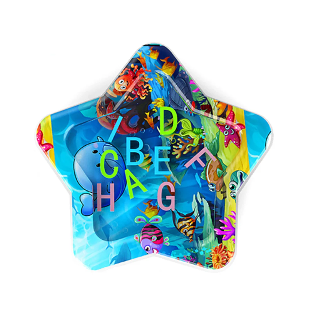 Сенсорная стимуляция подушка для воды Нетоксичная надувная Patted Prostrate двойного