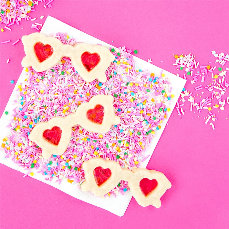 KENIAO солнечные очки в форме сердца Cookie Cutter for Summer-9x4,1 cm-печенье/помадка/кондитерские изделия Cutter-нержавеющая сталь