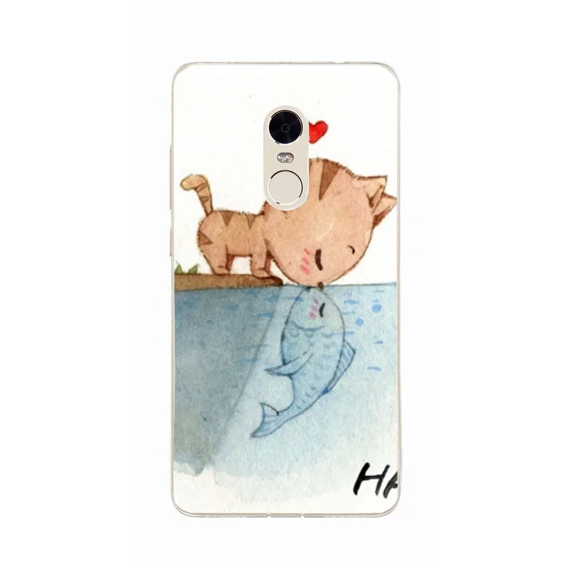 Мягкий чехол для телефона Redmi 4x redmi 4A милый 4X 5A Note 4 Note4 Pro чехлы телефонов|case for|case for