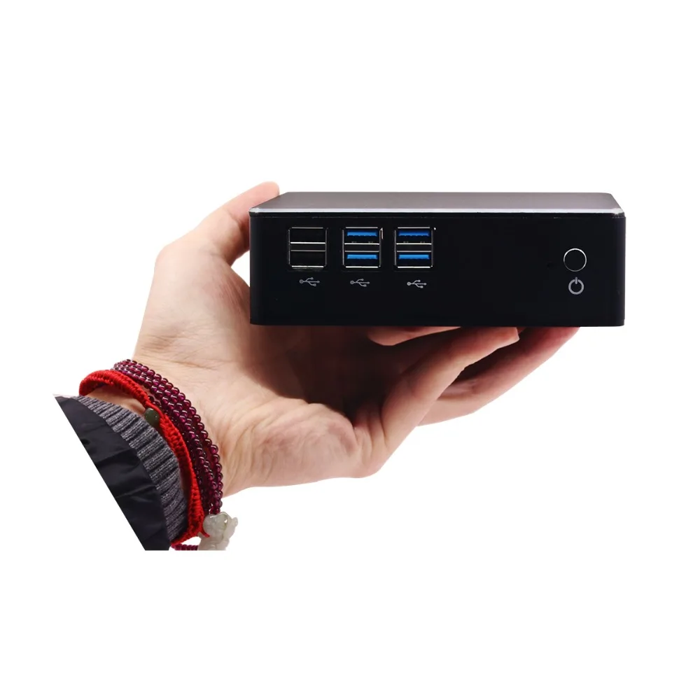 HLY Мини ПК Core i5 5200U 6200U 7200U компьютер 4 K UHD Windows 10 Barebone NUC HDMI VGA Wifi * USB3.0 PC|Мини ПК| | - Фото №1