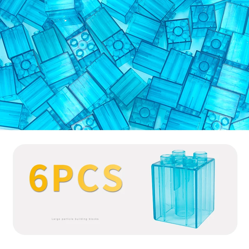 

Big Building Block Basis Brick Accessory Compatible Big Size Brick Base Plate Transparent Square Toys For Children Boy Girl Gift