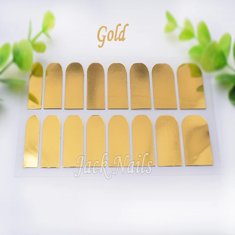 1 шт. Новое поступление наклейки золотого и серебряного цвета черного для дизайна