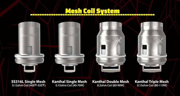 6 шт. оригинальный Freemax сетка Pro катушки для Tank / Fireluke бак 0. 5ом/0.12ohm/0.2ohm головы