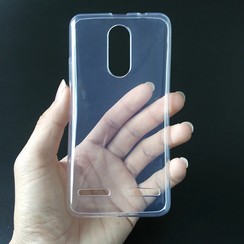 Силиконовый чехол для Lenovo K6 Power K33a42 прозрачный мягкий защитный из ТПУ |