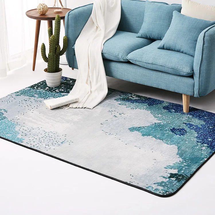 Carpet 03 Nordic абстрактный изысканные ковры для гостиной полиэстер анти-скольжения спальня диван компьютерный стул ковер домашний декор кофе Настольный коврик - Цвет: Carpet 03