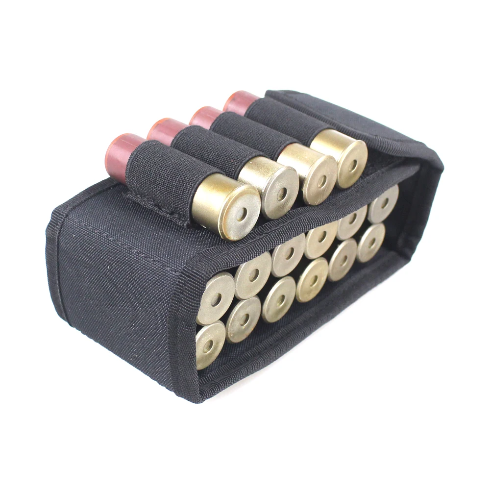 Molle 16 круглый 12GA 12 калибр патронов снарядов для перезарядки ружья журнал сумки складной Mag сумка