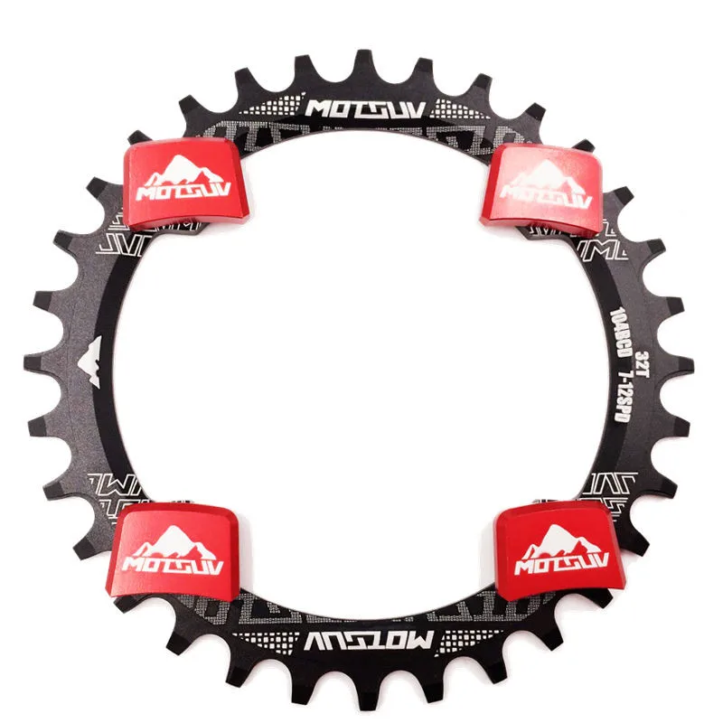 Oval Redondo 32 T 34 36 38 plato Estrecho Ancho MTB Bicicleta de Una Sola velocdad Con B|38 t|34 t36 t |