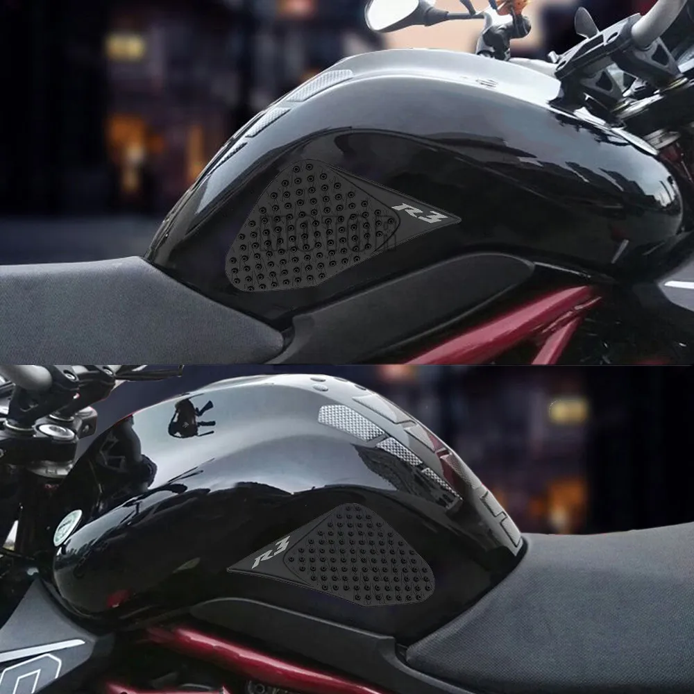 Противоскользящая Защитная Наклейка на бак топлива для мотоцикла Yamaha YZF R3 2015 2016