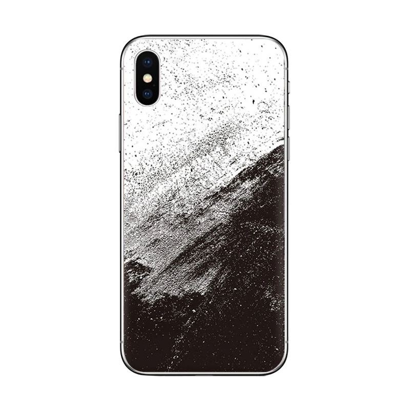 ciciber For iPhone 11 Pro Max 7 8 Plus X XR XS Cover iphone 6 6S 5 5S SE Phone Cases Graffiti Oil Painting Soft TPU |