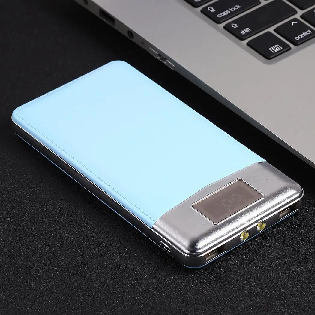 20000mAh Portable Dual USB External Li-Polymer Battery Charge Phone Power Bank Candy Color For Xiaomi MI | Мобильные телефоны и