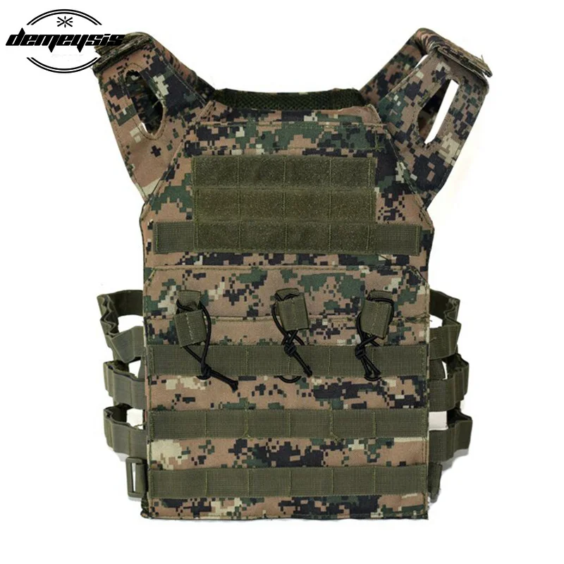 Molle Военная Стрельба Жилет защитная пластина Перевозчик тактический жилет для наружного охоты страйкбол Пейнтбол жилет жилеты