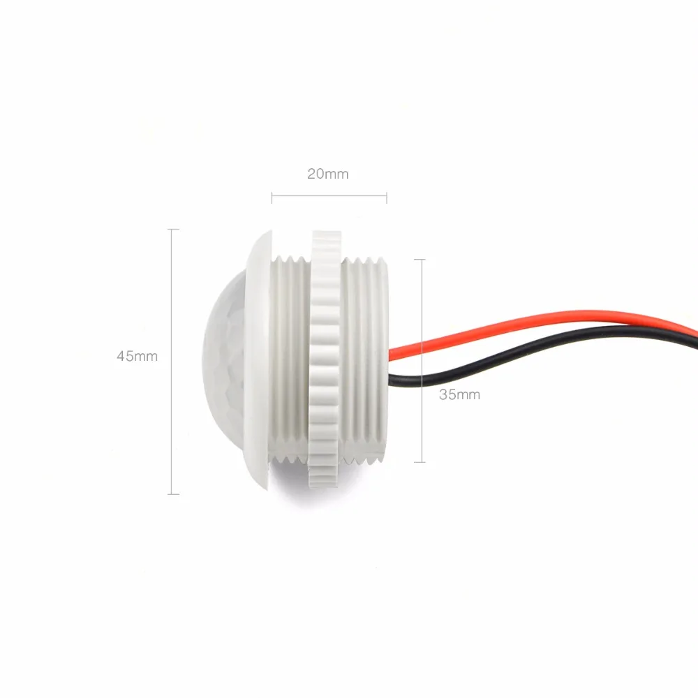 

2020 IR Infrared Human Body Induction PIR Sensor Switch 220V 50HZ Light Control Ceiling Motion Sensor Detector for LED Lamp