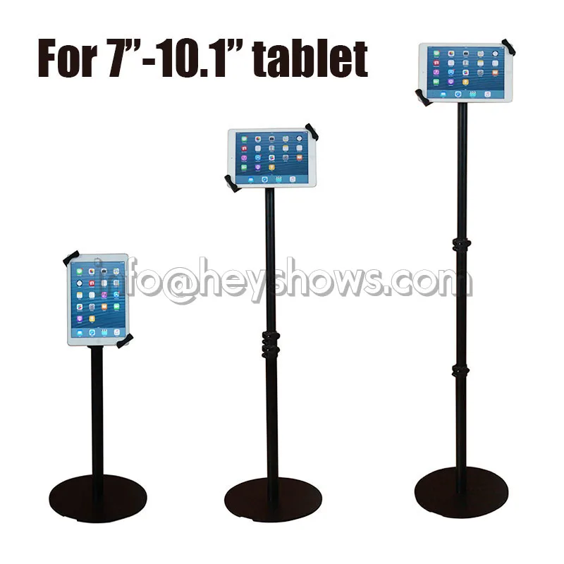 Prezzo Tablet Universale Di Sicurezza Pavimento Del Basamento Anti Theft Per 7-10.1 ''Tablet Estensibile Supporto Ipad Con Flessibile Morsetto Di Blocco Staffa