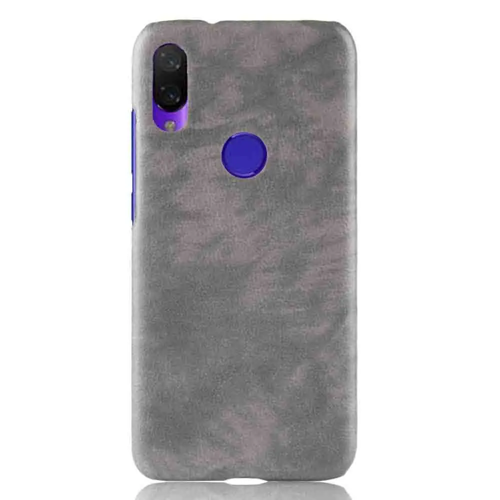SUBIN чехол для xiaomi mi redmi 7 redmi 7 Роскошный PU кожаный чехол для задней панели защитный чехол для xiaomi M1901F9T/E - Цвет: 02gray