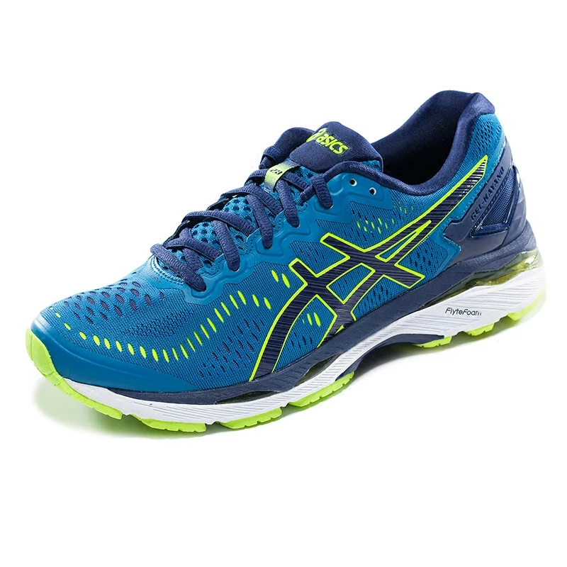 T646N-4907 Подлинный ASICS GEL-KAYANO 23 стабильный светильник кроссовки полумарафон Мужская обувь нескользящие дышащие низкие T646N - Цвет: T646N-4907