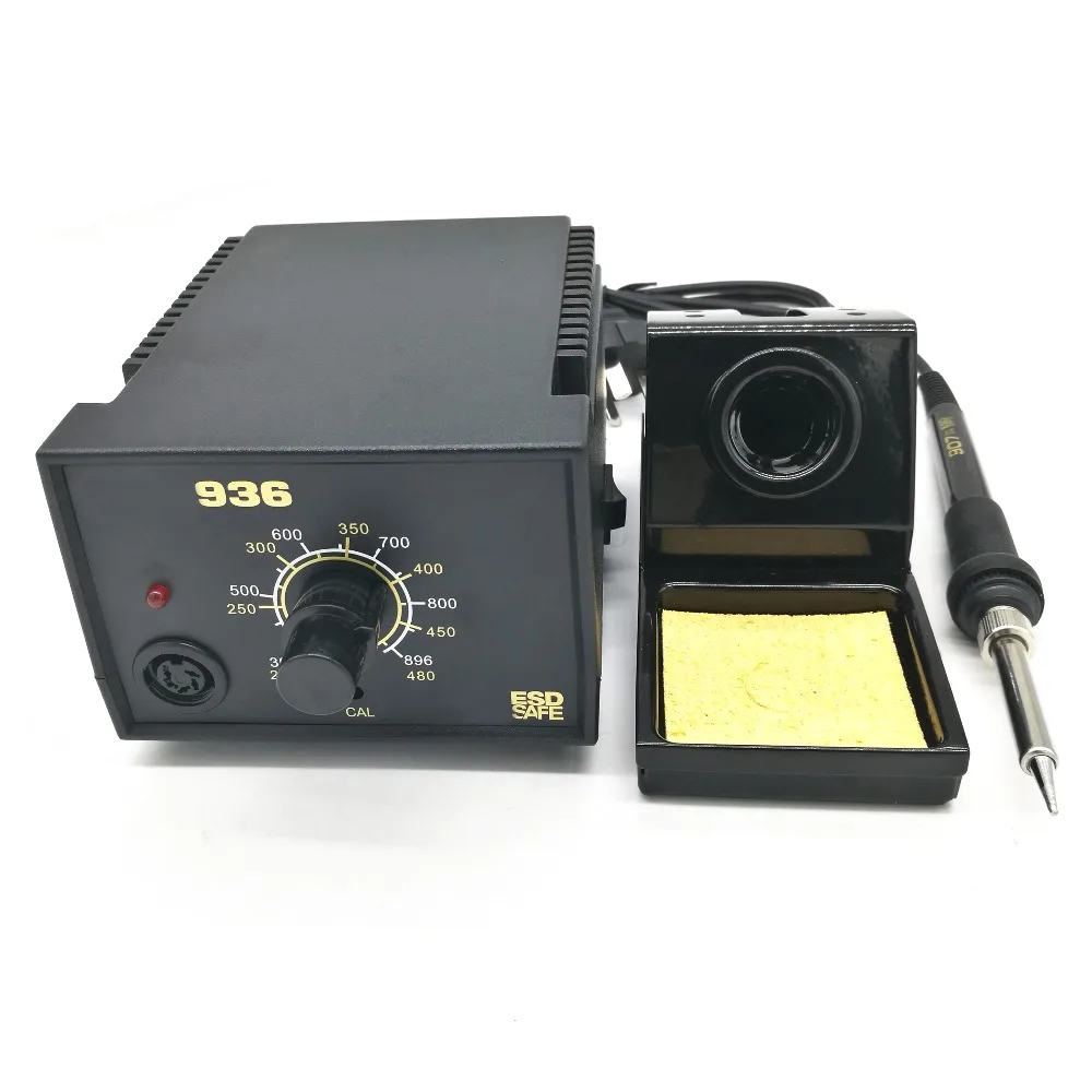 220V 60W паяльная станция Электрический паяльник 936 сварочный пистолет инструмент