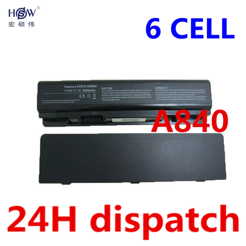Сменный аккумулятор для ноутбука HSW 5200 мАч F287F R988H F287H F286H Dell Inspiron 1410 Vostro A840 A860 1014 1015