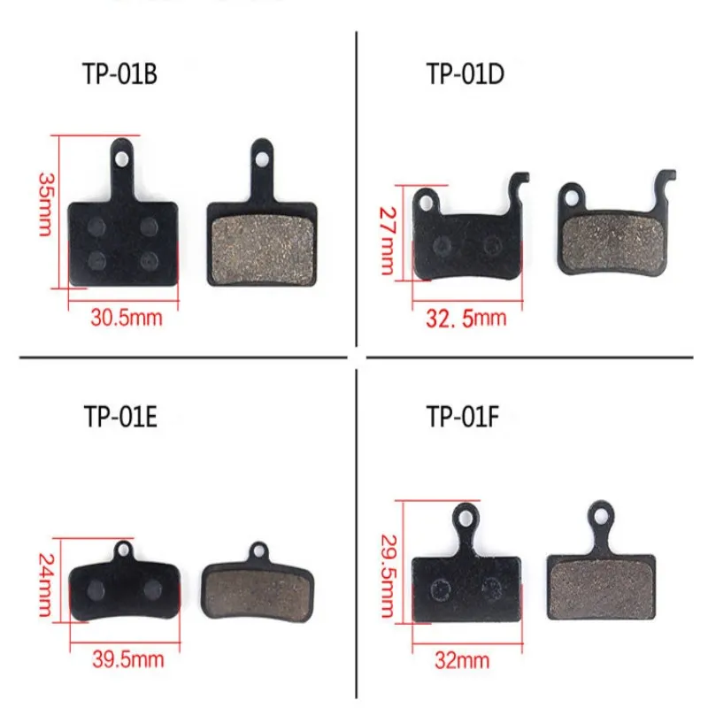 Wasafire 4 пар/лот Полу металлические тормозные колодки для SHIMANO