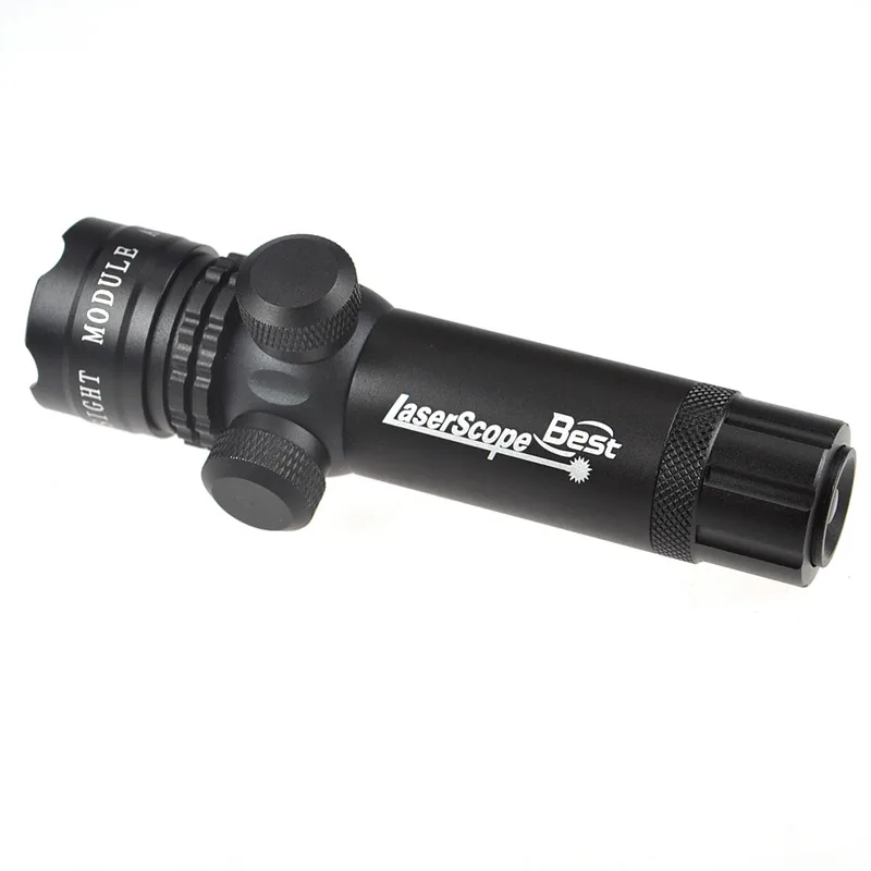 Новый тактический внешний Cree зеленый точечный лазерный прицел Регулируемый