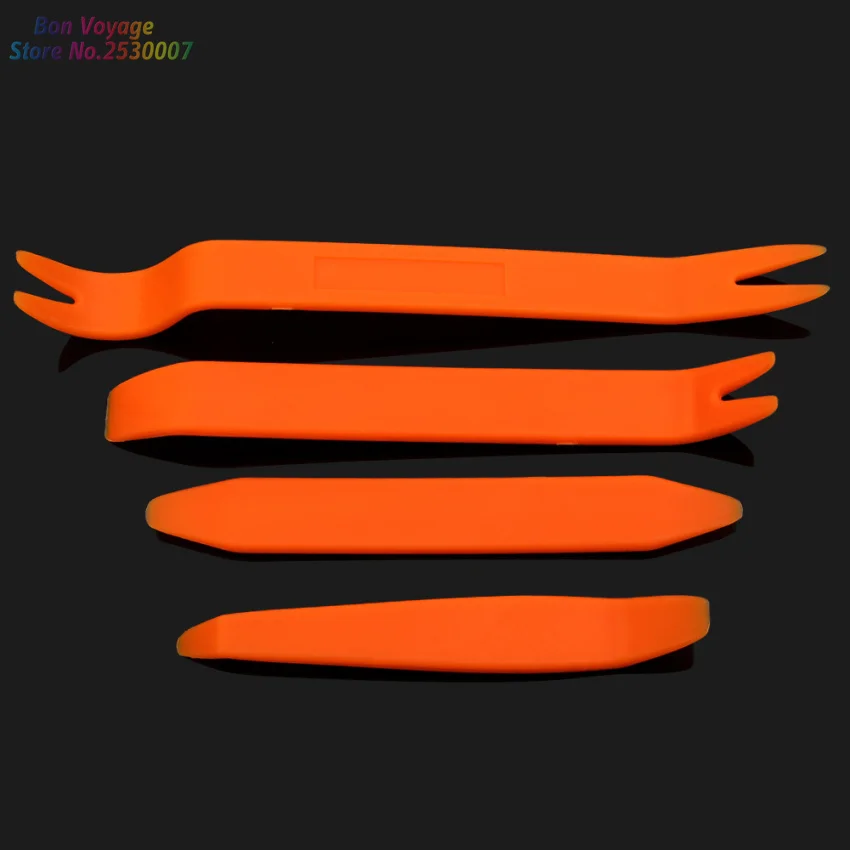 4 шт. Автомобильный Дверной зажим панель инструмент для удаления радио Volvo S40 S60 S70