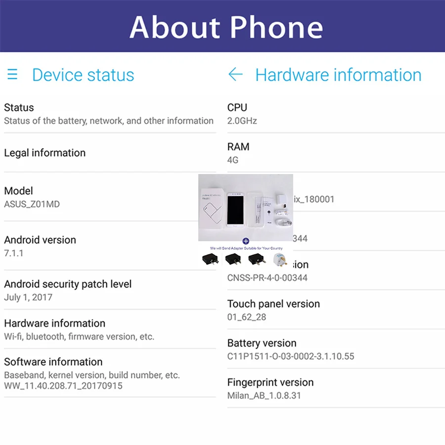 Оригинал ASUS ZenFone 4 Selfie Pro ZD552KL Snapdragon 625 Восьмиядерный селфи камера Android 7 1 Гб 64 5