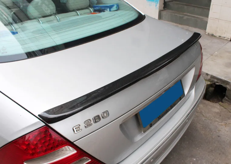 Спойлер для Benz E class W211 E320 E260 E350 AMG стильный спойлер из углеродного волокна Цветной