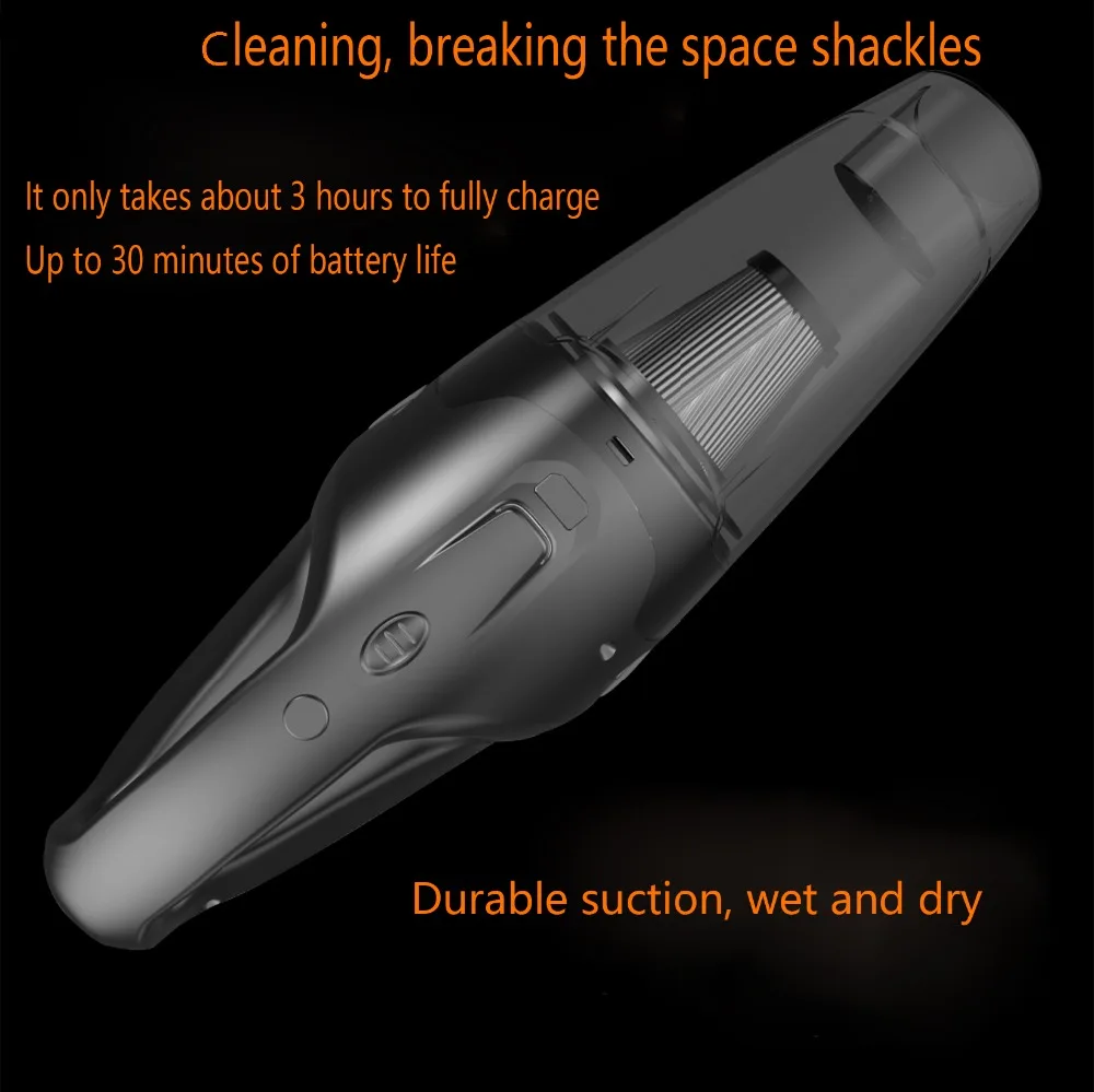 CARAYMIN Portable Handheld Cable Vaccum Cleaner 120W 5000PA Strong Suction Car Home Auto Vacuum | Автомобили и мотоциклы
