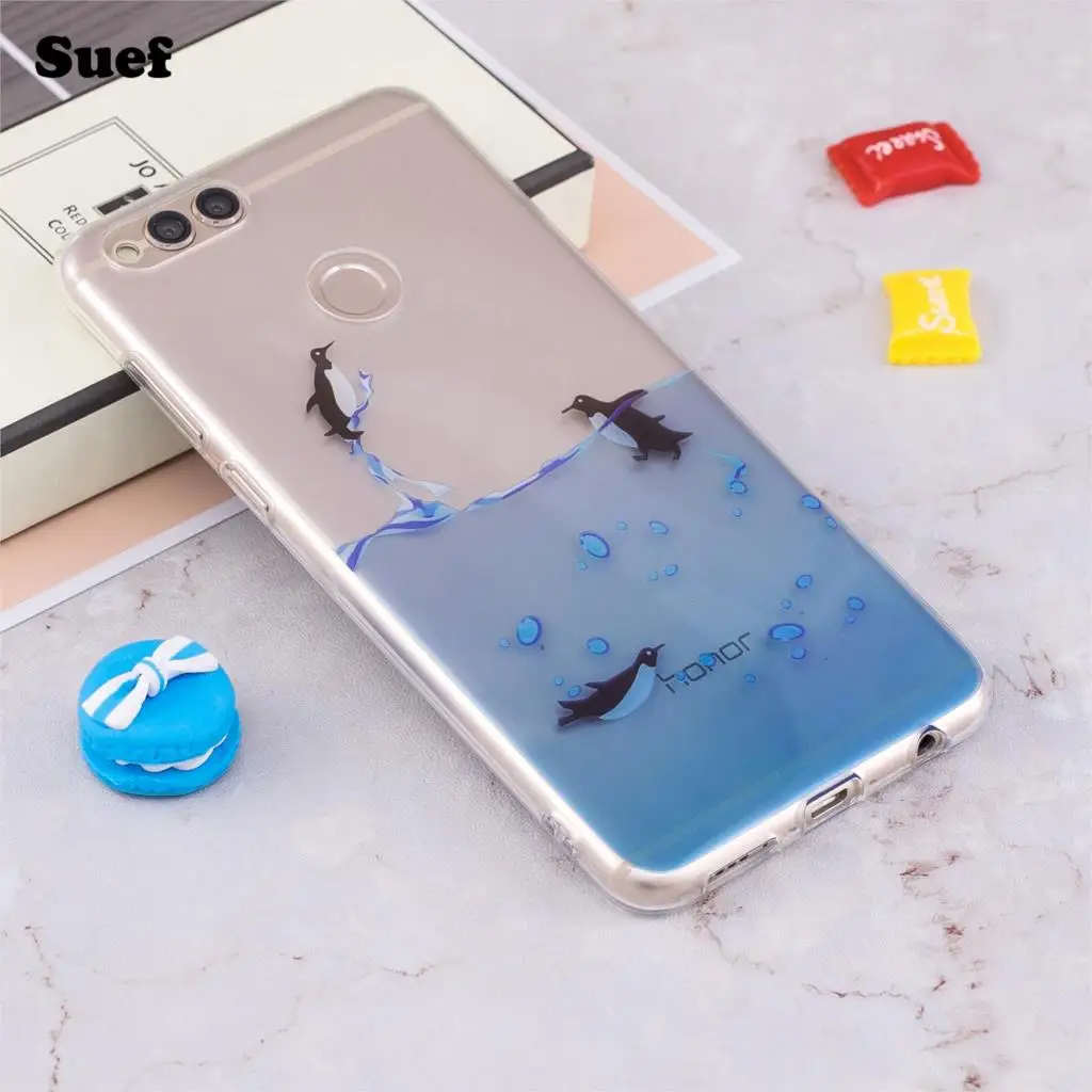 Funda Honor 7C Mobile Case Cover 5.99&quot Huawei Play Phone LND-AL40 LND-AL30 Coque LND TL40 |